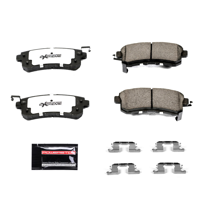 Power Stop 11-13 Infiniti QX56 Rear Z36 Truck & Tow Brake Pads w/Hardware PowerStop