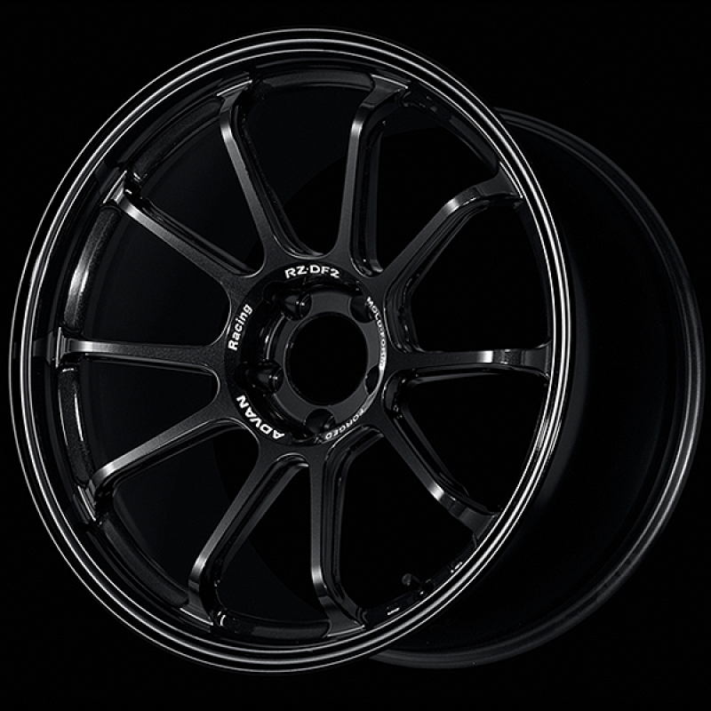 ADVAN Racing RZ-DF2 20x9.5 +33 5x114.3 Wheel - Titanium Black - YAF0J33ETB