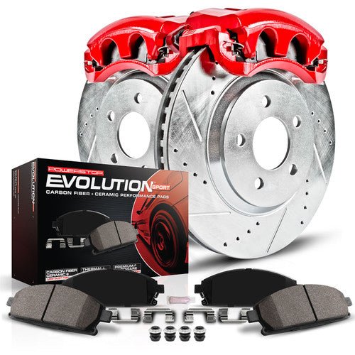 Power Stop 96-02 BMW Z3 Rear Z23 Evolution Sport Brake Kit w/Calipers