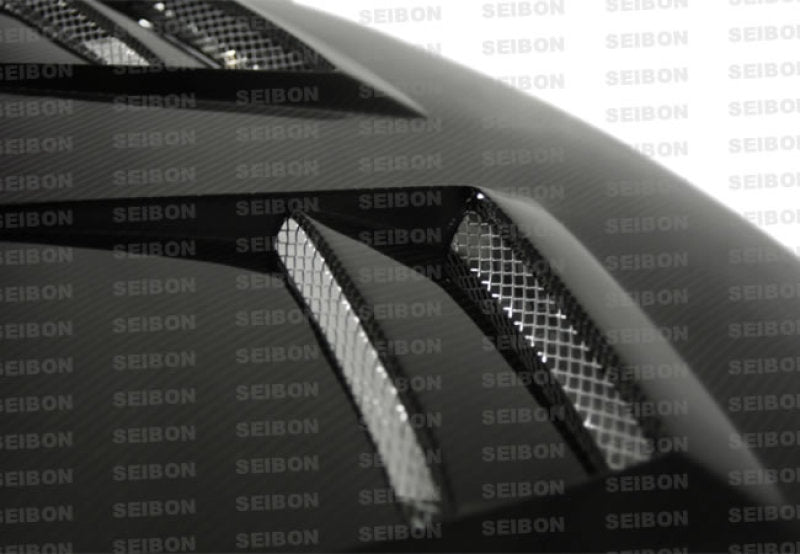 Seibon 08-09 Mitsubishi Lancer (CYA4/5A) DV Style Carbon Fiber Hood Seibon