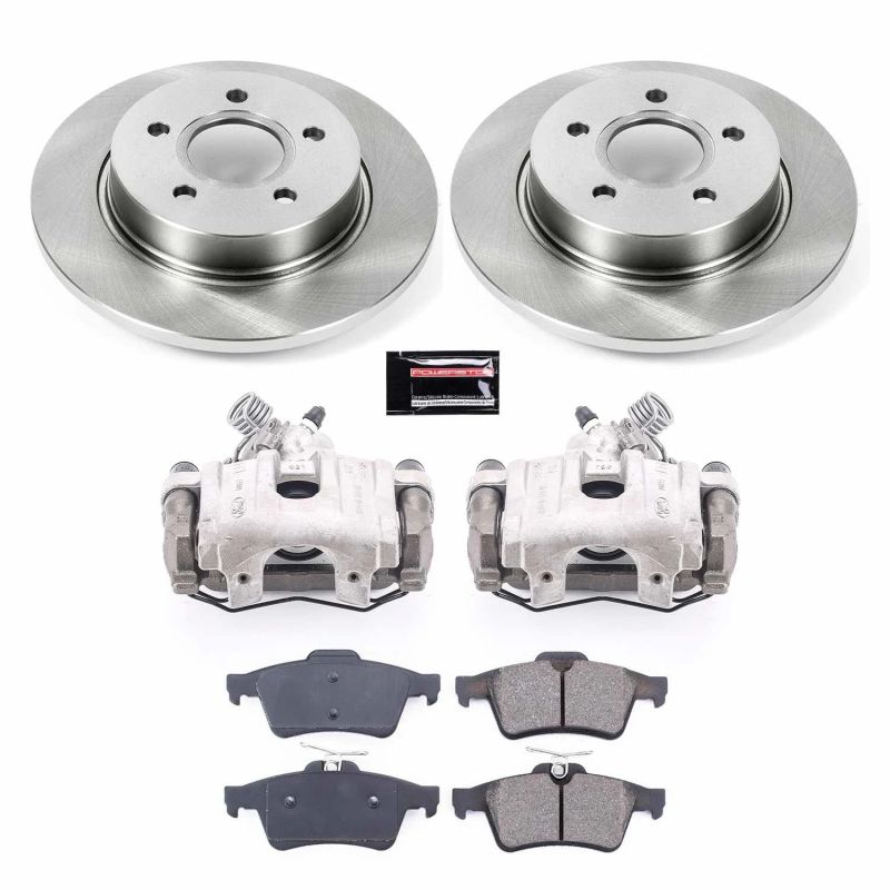 Power Stop 12-18 Ford Focus Rear Autospecialty Brake Kit w/Calipers PowerStop