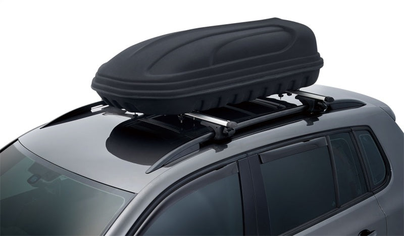 3D Maxpider 6064M-18 Shell Roof Box With Rack Size M 47INX29INX10In (120X75X26Cm) Brown