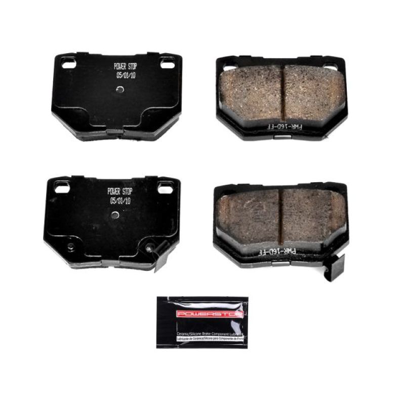 Power Stop 90-96 Nissan 300ZX Rear Z23 Evolution Sport Brake Pads w/Hardware PowerStop