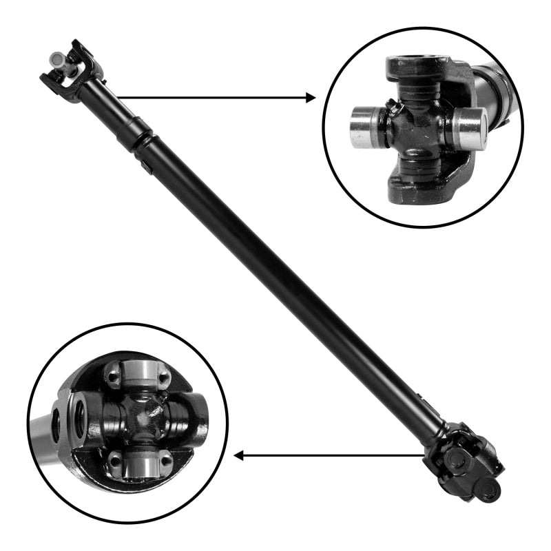 Yukon 97-06 Jeep Wrangler Front Driveshaft 38in Center to Center Yukon Gear & Axle