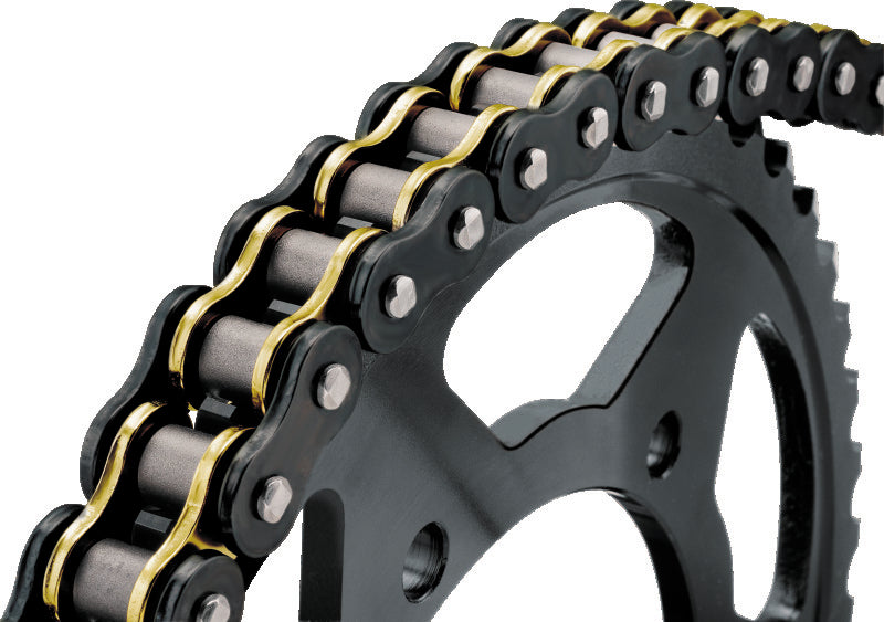 BikeMaster 525x120 BMZR Z-Ring Chain - Black/Gold - 197413