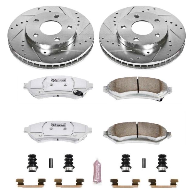Power Stop 97-05 Buick Century Front Z26 Street Warrior Brake Kit PowerStop