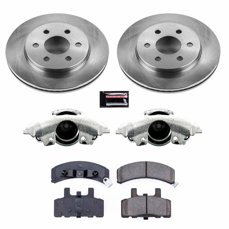 Power Stop 98-99 Cadillac DeVille Front Autospecialty Brake Kit w/Calipers PowerStop