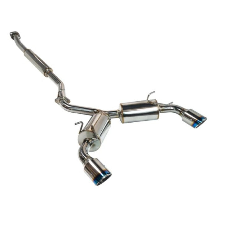 REMARK Elite Spec CatBack Exhaust, Toyota GR86 / Subaru BRZ 2022+, Burnt Stainless Tip Cover Remark