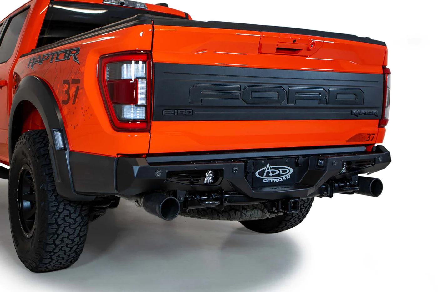 Addictive Desert Designs Bomber Rear Bumper | 2021–2025 Ford F-150 Raptor & Raptor R (R210141370103)