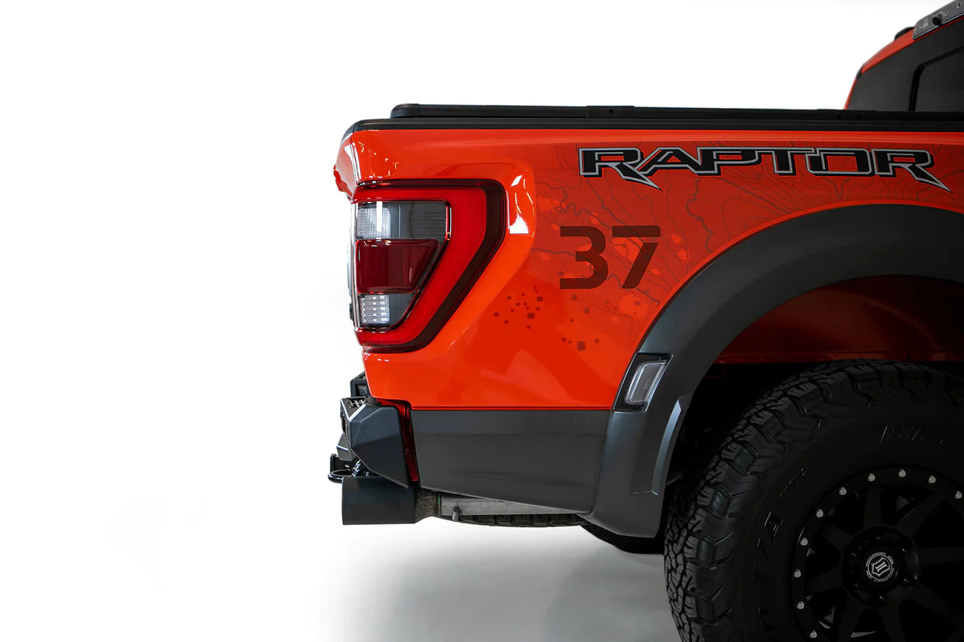 Addictive Desert Designs Bomber Rear Bumper | 2021–2025 Ford F-150 Raptor & Raptor R (R210141370103)