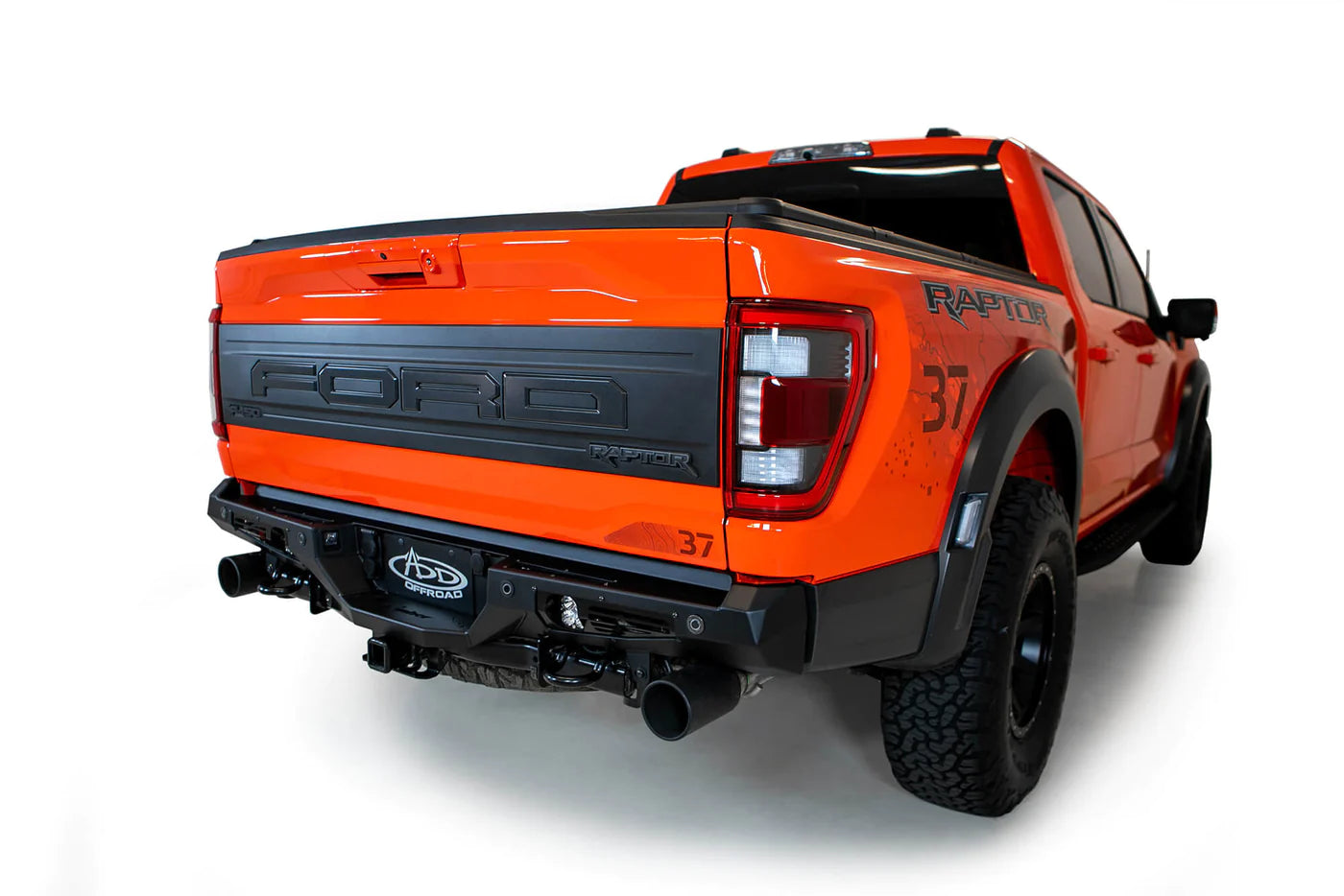 Addictive Desert Designs Bomber Rear Bumper | 2021–2025 Ford F-150 Raptor & Raptor R (R210141370103)