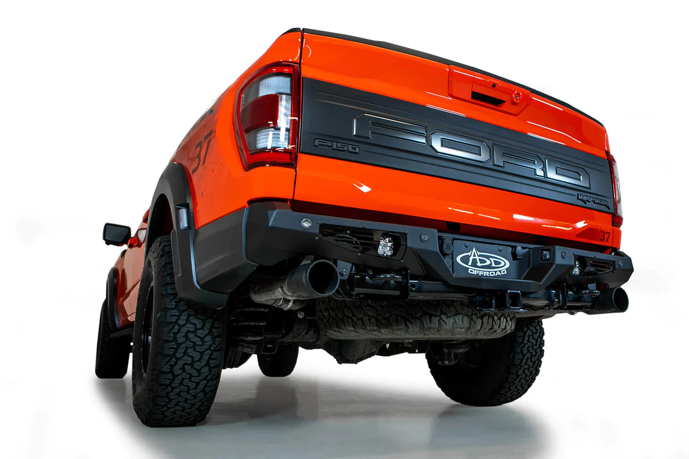 Addictive Desert Designs Bomber Rear Bumper | 2021–2025 Ford F-150 Raptor & Raptor R (R210141370103)