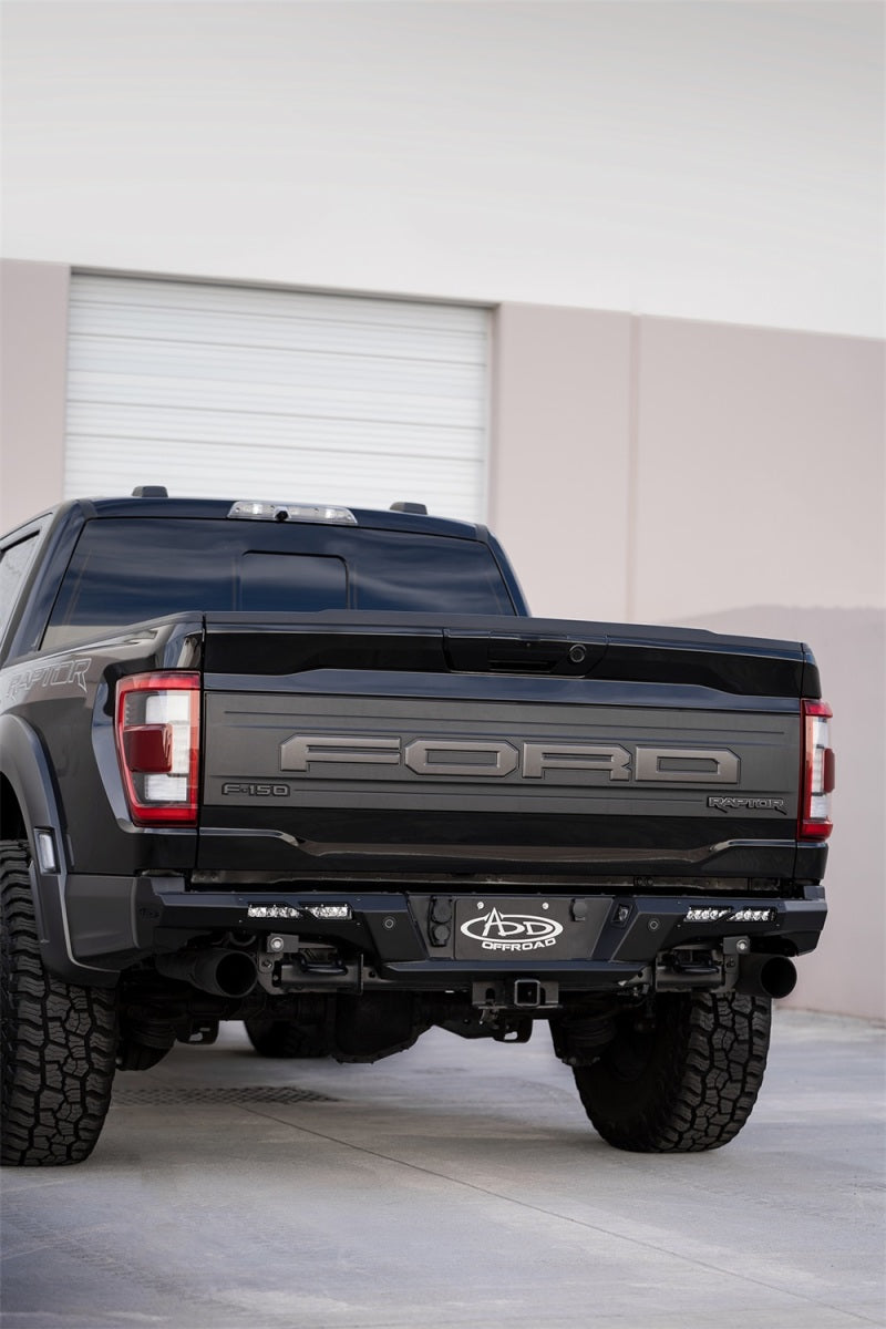 Addictive Desert Designs Phantom Rear Bumper | 2021–2025 Ford F-150 Raptor & Raptor R (R210191190103)