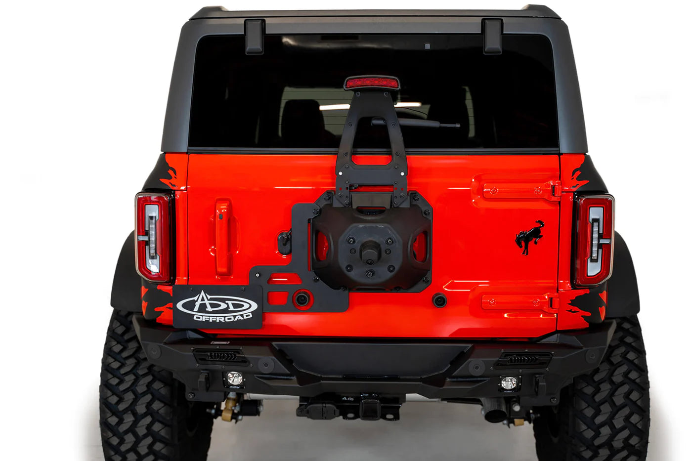 Addictive Desert Designs Stealth Fighter Rear Bumper | 2021–2025 Ford Bronco (R230081370103)