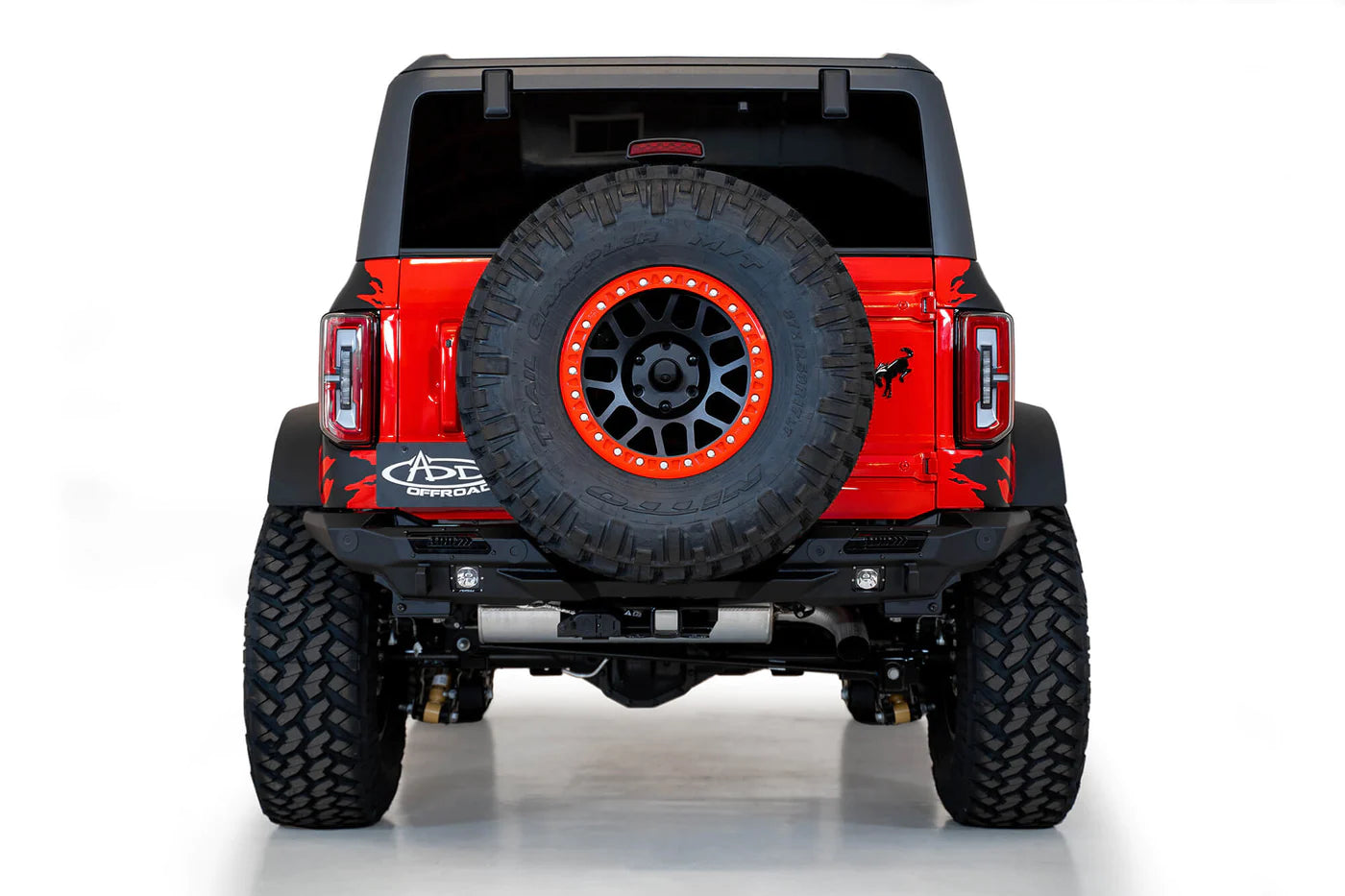 Addictive Desert Designs Stealth Fighter Rear Bumper | 2021–2025 Ford Bronco (R230081370103)