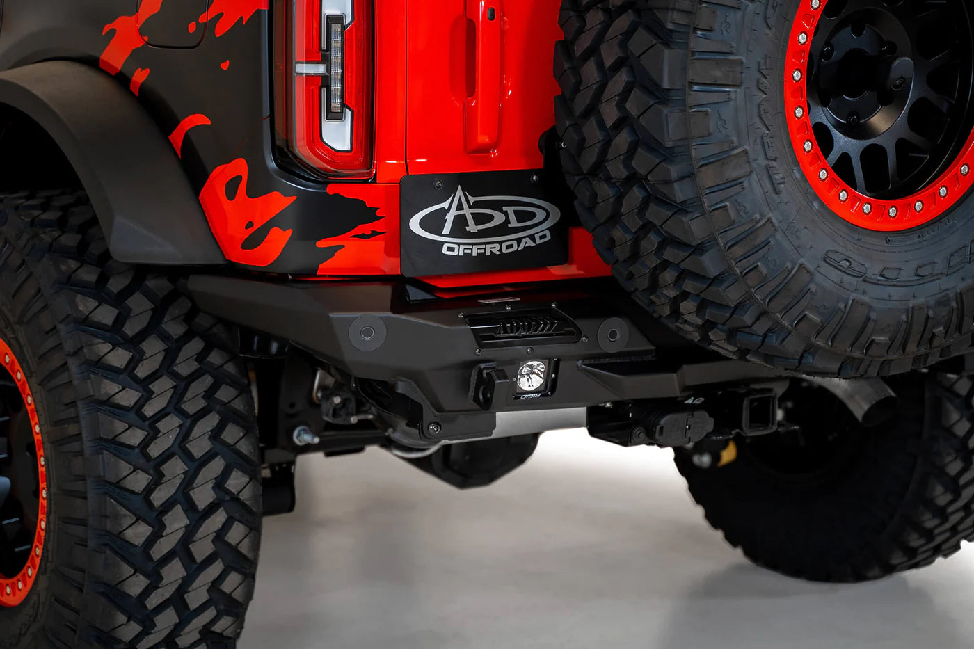 Addictive Desert Designs Stealth Fighter Rear Bumper | 2021–2025 Ford Bronco (R230081370103)