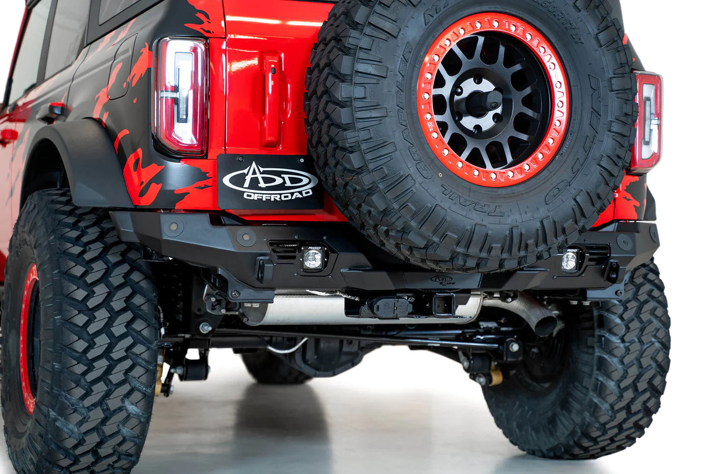 Addictive Desert Designs Bomber Rear Bumper for Ford Bronco 2021-2025 SKU: R230141090103