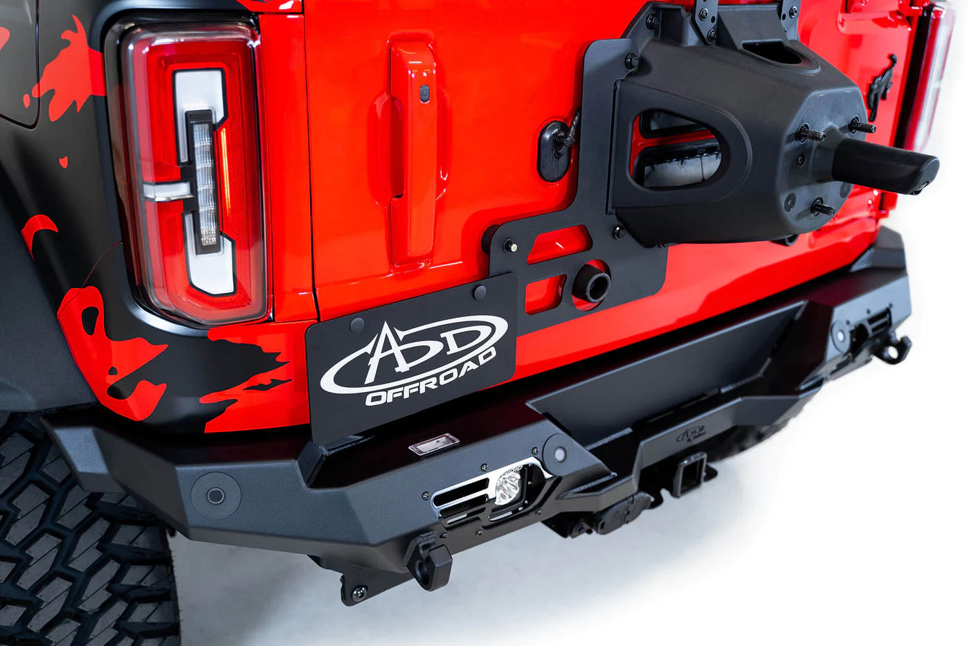 Addictive Desert Designs Bomber Rear Bumper for Ford Bronco 2021-2025 SKU: R230141090103