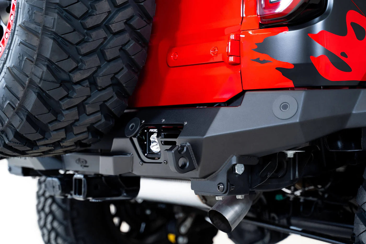 Addictive Desert Designs Bomber Rear Bumper for Ford Bronco 2021-2025 SKU: R230141090103