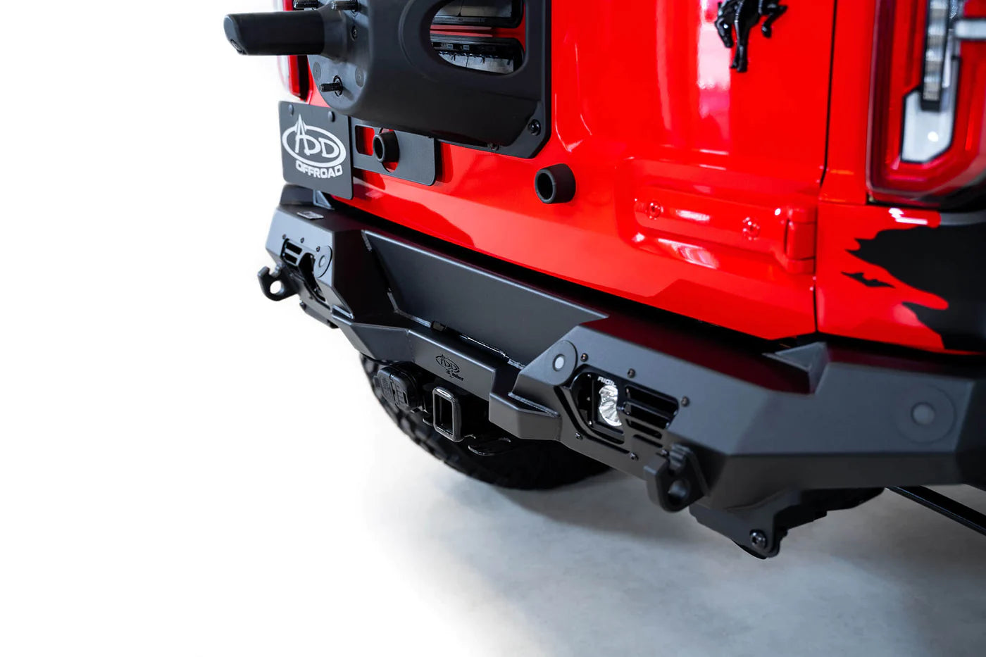 Addictive Desert Designs Bomber Rear Bumper for Ford Bronco 2021-2025 SKU: R230141090103