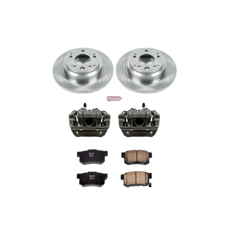 Power Stop 91-95 Acura Legend Rear Autospecialty Brake Kit w/Calipers PowerStop