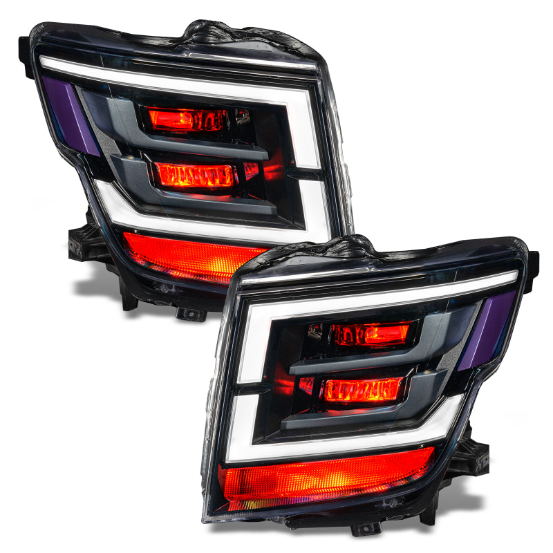 Oracle 21-22 Nissan Titan Demon Eye RGB Headlight Upgrade Kit - ColorSHIFT w/o Cntrl SEE WARRANTY ORACLE Lighting