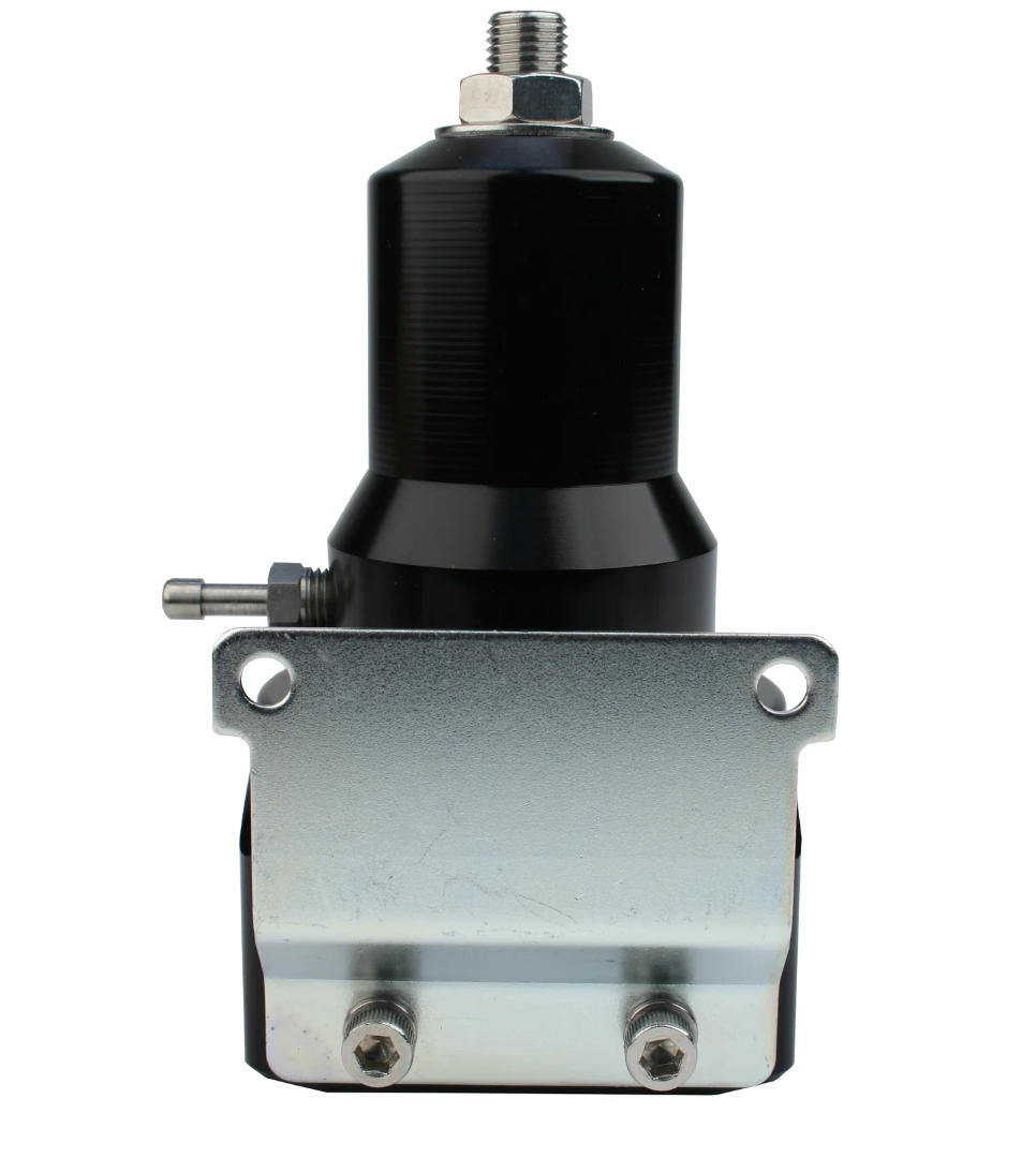 Aeromotive 13132 Extreme Flow EFI fuel pressure regulator with AN-10 ports and 30-120 PSI adjustment for high horsepower race fuel systems