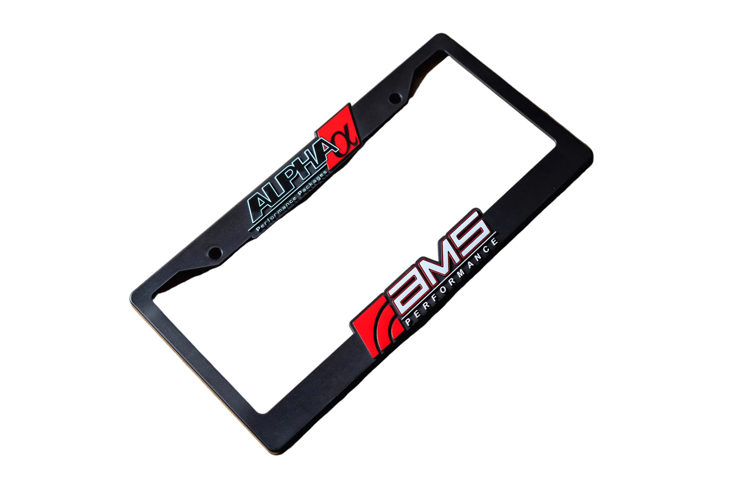 AMS Performance license plate frame universal fit AMS.00.16.0003-1