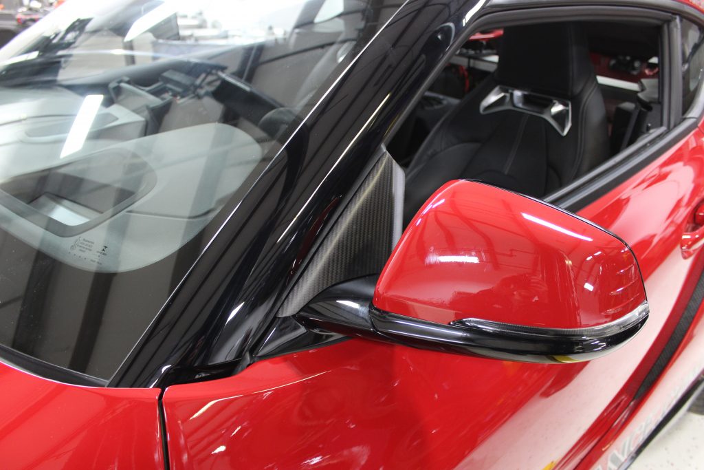 AMS Performance gloss carbon anti-wind buffeting kit for Toyota GR Supra MKV AMS.38.06.0002-1