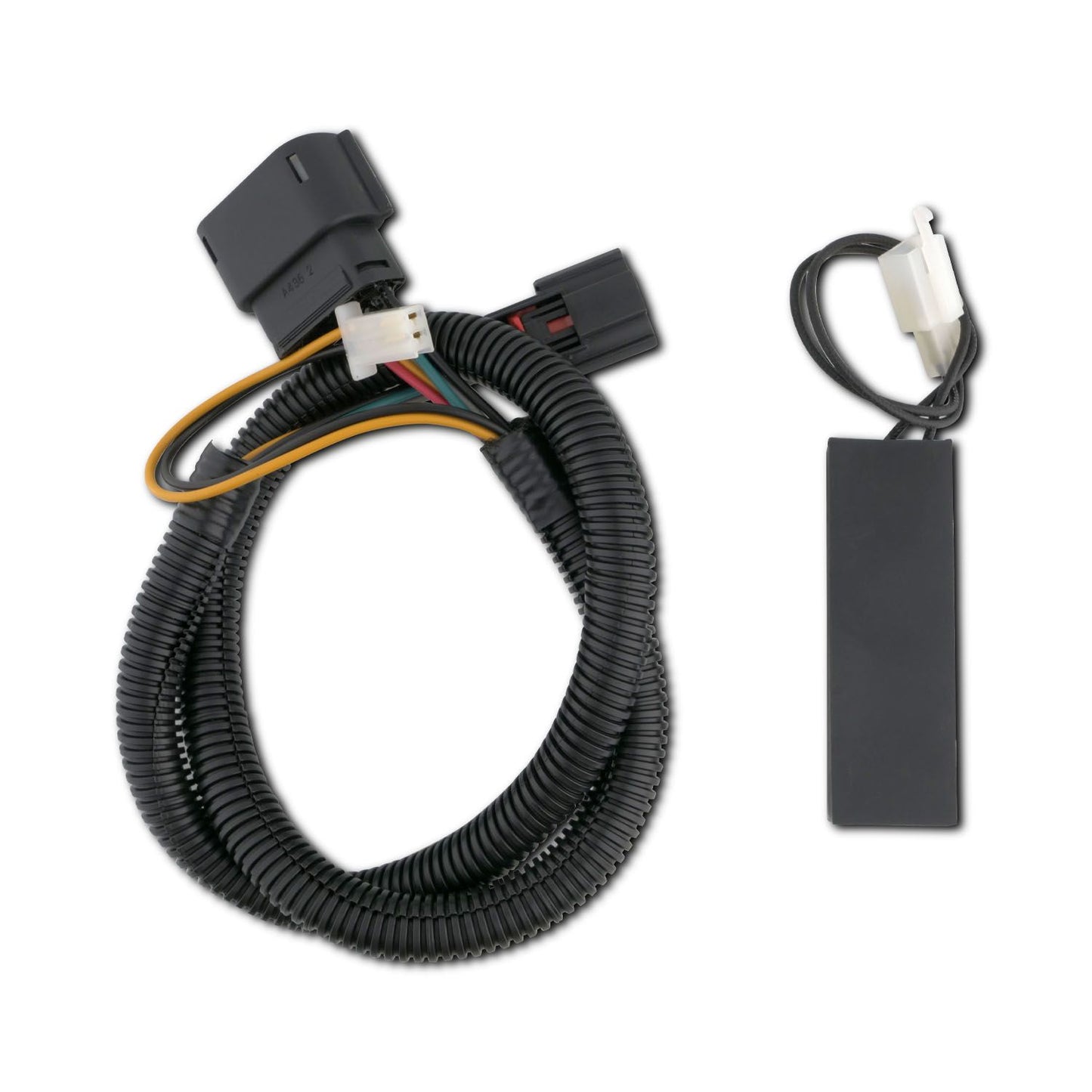 Anzo 311446 Full LED Tail Lights for Ford Ranger (19-23) with black housing, clear lens, and sequential signal for a modern and stylish rear-end upgrade.