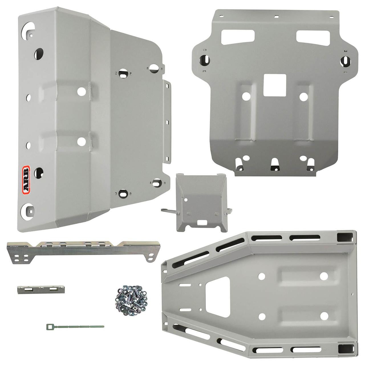ARB 5421110 grey textured steel skid plate for 2010-2024 Toyota 4Runner