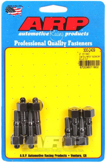ARP 2in Drilled Carburetor Spacer Stud Kit ARP