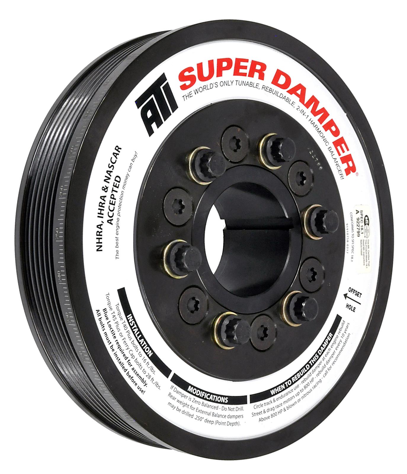 ATI Weight - Ford 6.4 Powerstroke ATI916547