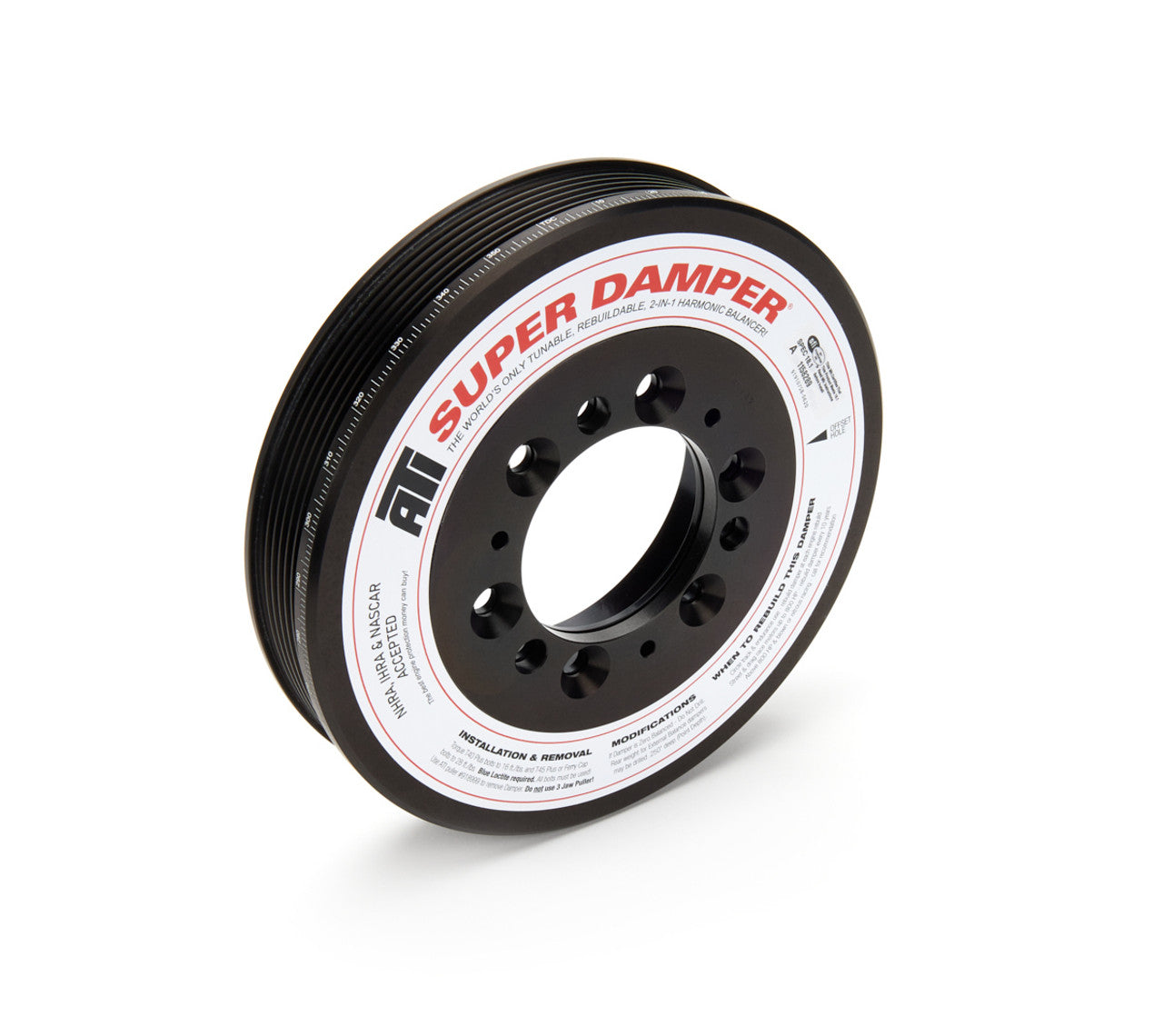 ATI Shell Assy - 7.48 - Alum - 6 & 4 Grv - 10 Percent UD - 2016+ LT1 Camaro Ss ATI917333