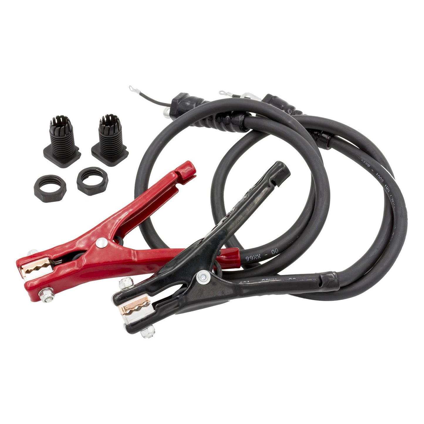 Autometer Lead & Clamp Assembly POS/NEG BVA-230 w/ Strain - AC-82