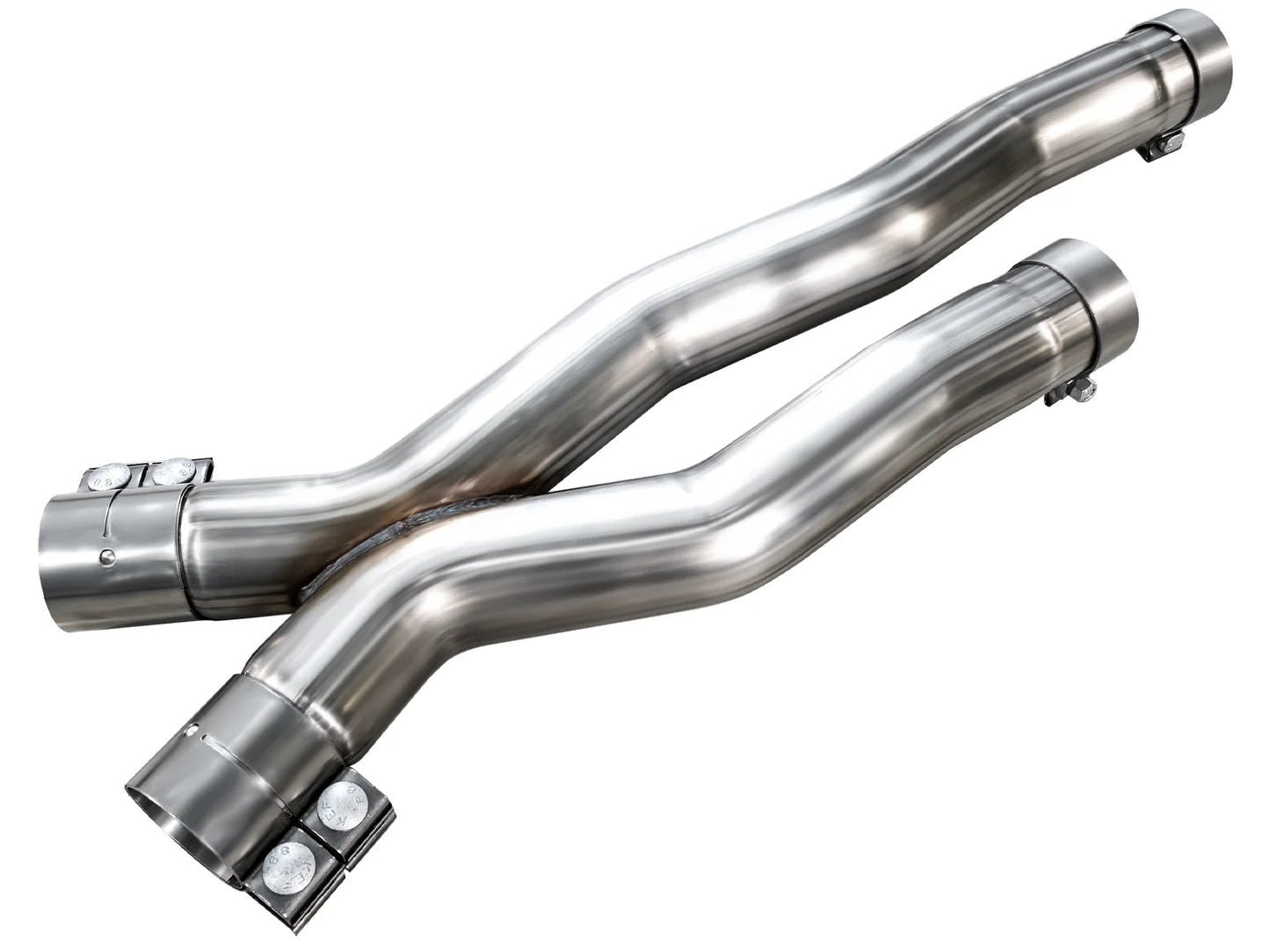 AWE Non-Resonated Performance Mid Pipes for BMW F97 X3 M / F98 X4 M (SKU: 3820-11301)