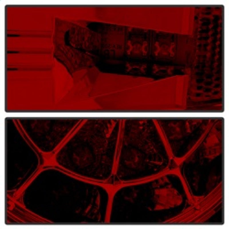 Spyder Toyota Tundra 07-13 LED Tail lights Red Clear ALT-YD-TTU07-LED-RC SPYDER