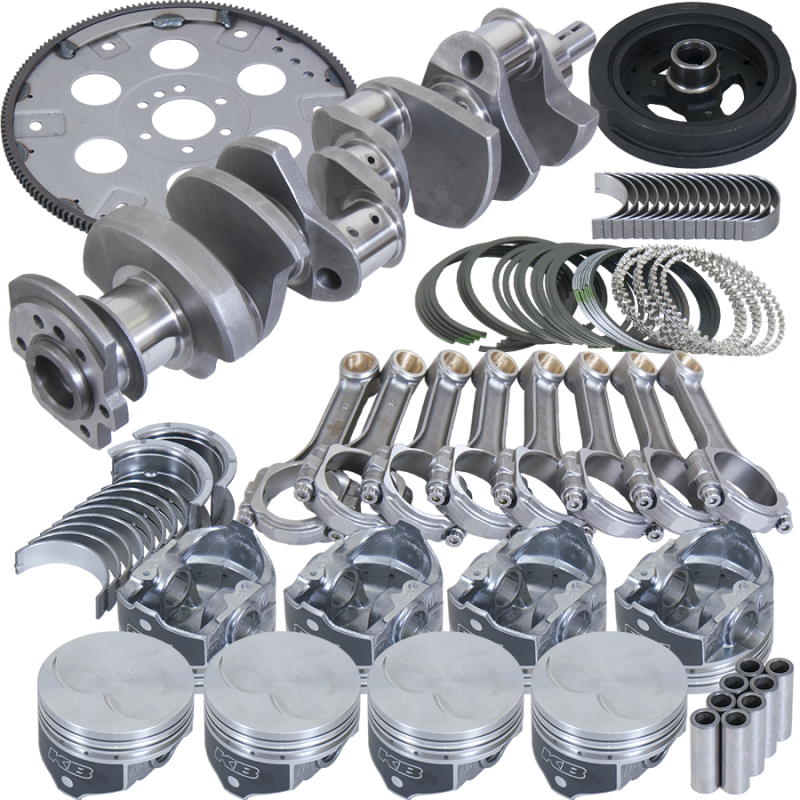 Eagle Chevy 400 3.480in Crank 6.250in H-Beam 6.2cc Dome 4.155in Pistons Rotating Assembly main image 1