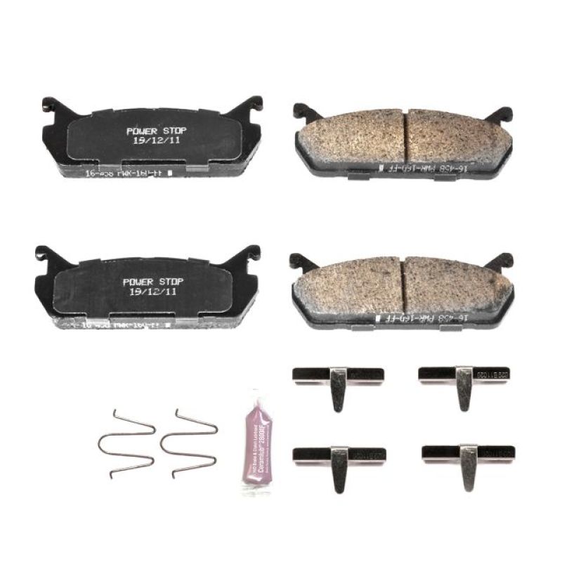 Power Stop 91-96 Ford Escort Rear Z23 Evolution Sport Brake Pads w/Hardware PowerStop
