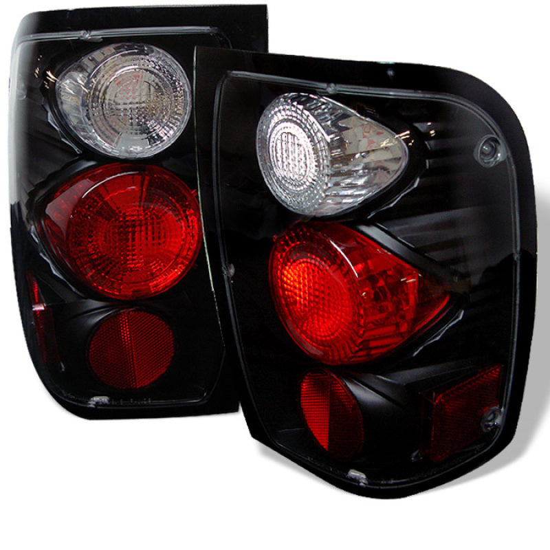 Spyder Ford Ranger 98-00 Euro Style Tail Lights Black ALT-YD-FR98-BK SPYDER