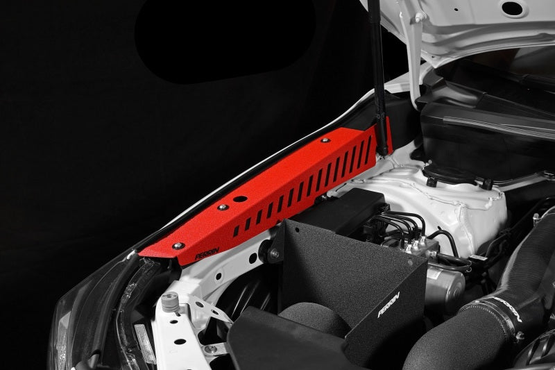 Perrin 22-23 Subaru WRX Fender Shroud Set - Red Perrin Performance