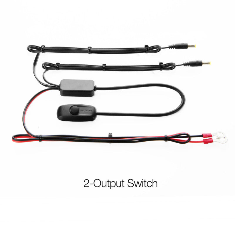 XKGlow 12V ON OFF XKGlow Switch with 2 Outputs - Part XK-SWITCH-2
