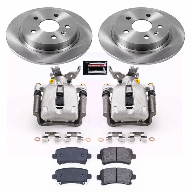 Power Stop 14-15 Chevrolet Malibu Rear Autospecialty Brake Kit w/Calipers PowerStop
