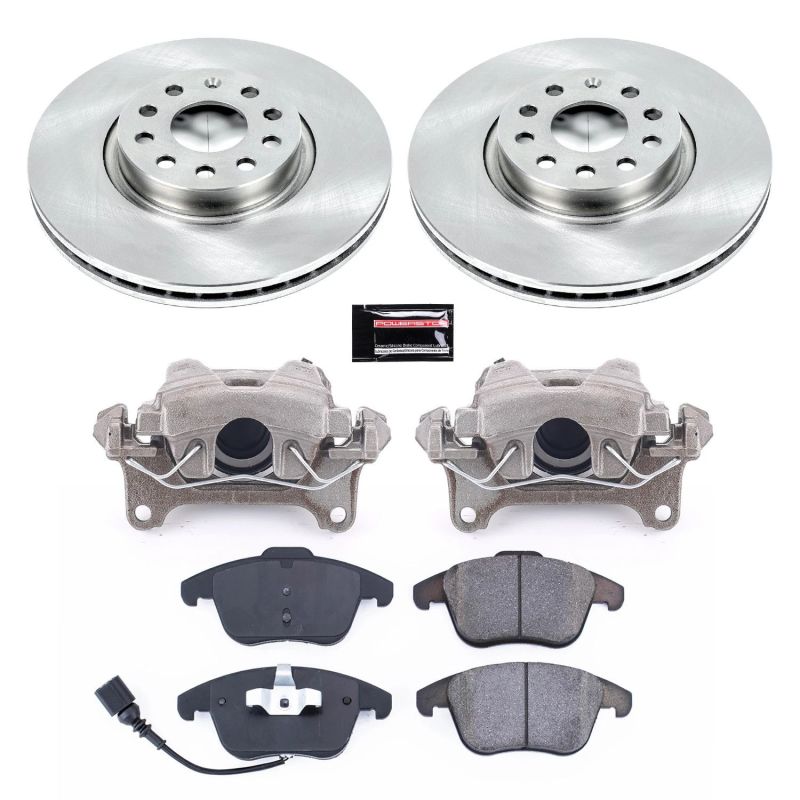 Power Stop 15-18 Audi Q3 Front Autospecialty Brake Kit w/Calipers PowerStop