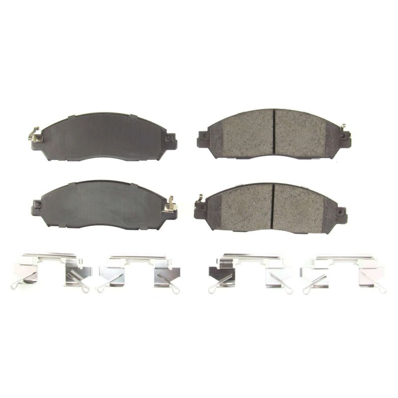 Power Stop 18-19 Nissan Leaf Front Z17 Evolution Ceramic Brake Pads w/Hardware PowerStop
