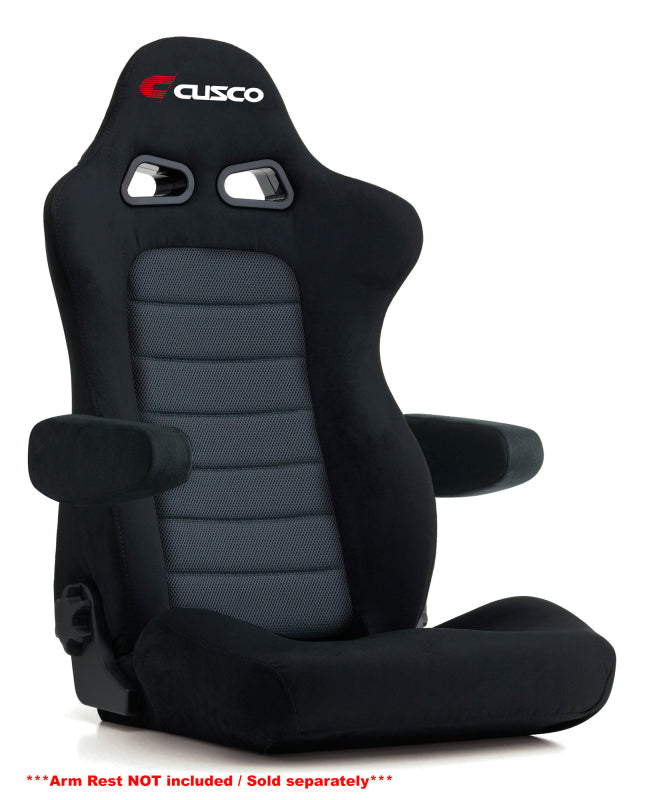 Bride Cusco Euroster II Cruz Armrest Option Black Fireproof Material Seat