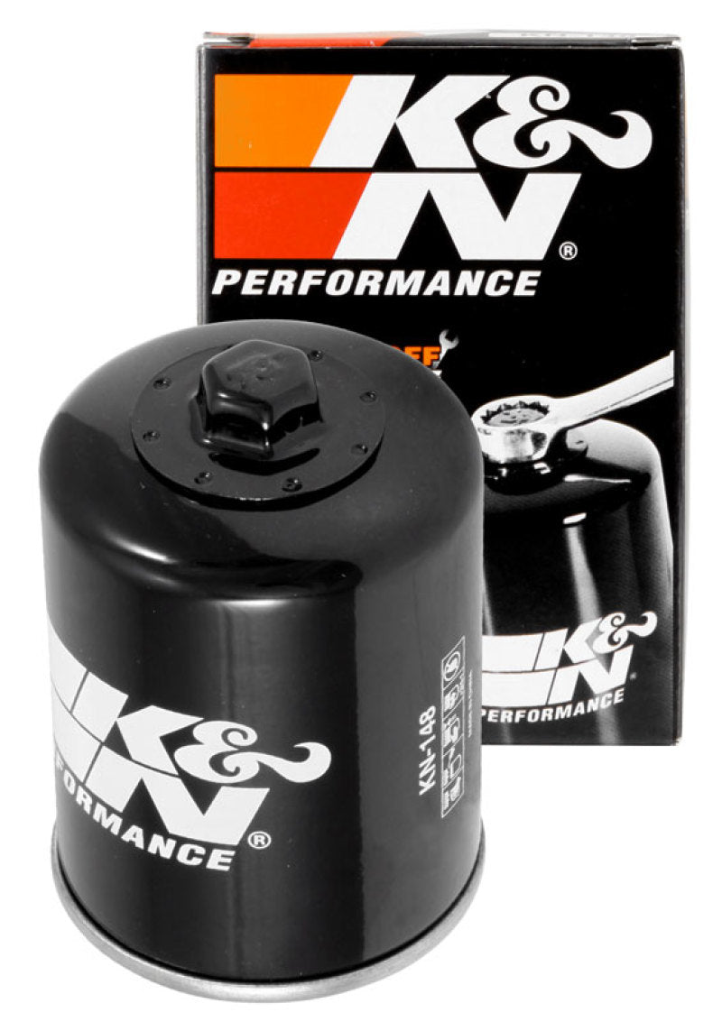 K&N 01-12 Yamaha FJR 1300/1300A/1300AE/1300AS 2.688in OD x 3.813in H Oil Filter K&N Engineering
