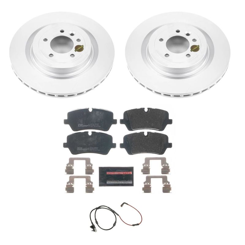 Power Stop 13-18 Land Rover Range Rover Rear Euro-Stop Brake Kit PowerStop