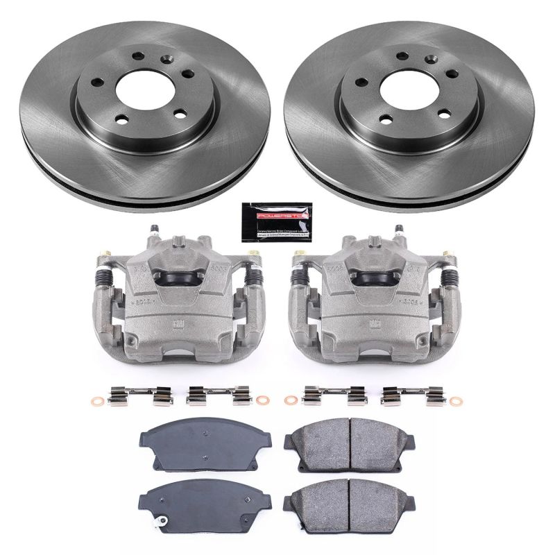 Power Stop 12-17 Buick Verano Front Autospecialty Brake Kit w/Calipers PowerStop