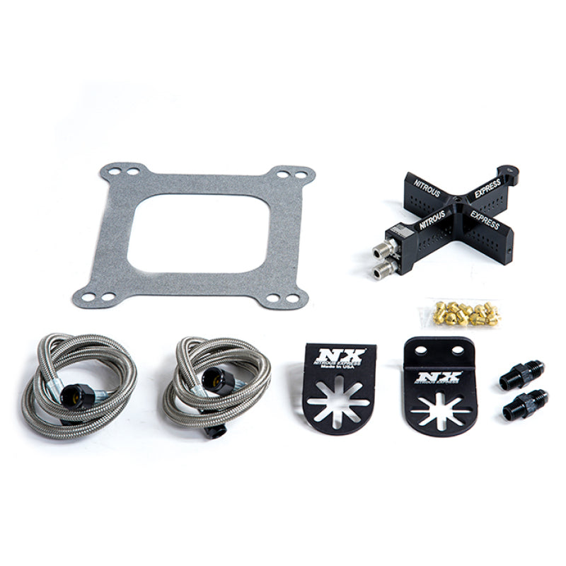 Nitrous Express Covert Crossbar Pro Power Plate Conversion (4150 Flange) 100-500 HP - NX609C
